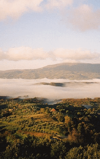 Val di Chiana talvisumun alla