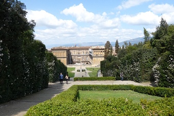 Palazzo Pitti vista da Giardino di Boboli