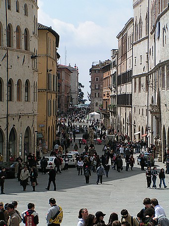 Corso Vannucci: Perugia