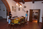 Dining room - people discussing