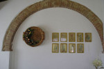 Living room - detail of wall