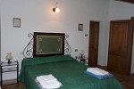 Bedroom with double bed - view from door
