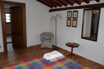 Bedroom with single beds - view as double bed