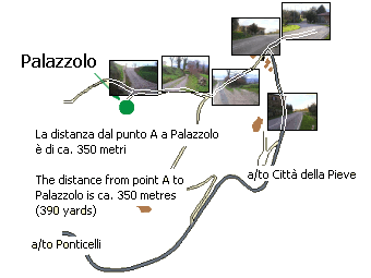 Roads around to Palazzolo