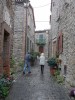 Parrano castle centre street view
