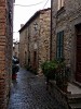 Parrano castle centre street view