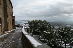 a winter view from wall