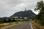 view of Radicofani castle