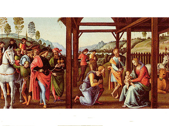 The Adoration of three Kings, S. Pietro - Perugia - Musée des Beaux-Arts - Rouen